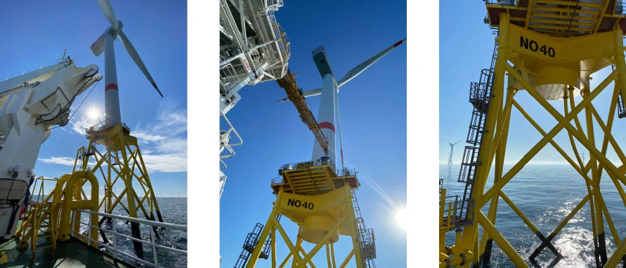 Tripod Gründung offshore Windkraftanlagen 